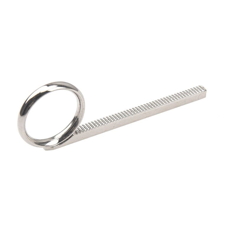 2Set Yootones Trumpet Slide Finger Ring with Fix Screw Kit Compatible with Trumpet Repairing Accessories (Silver)