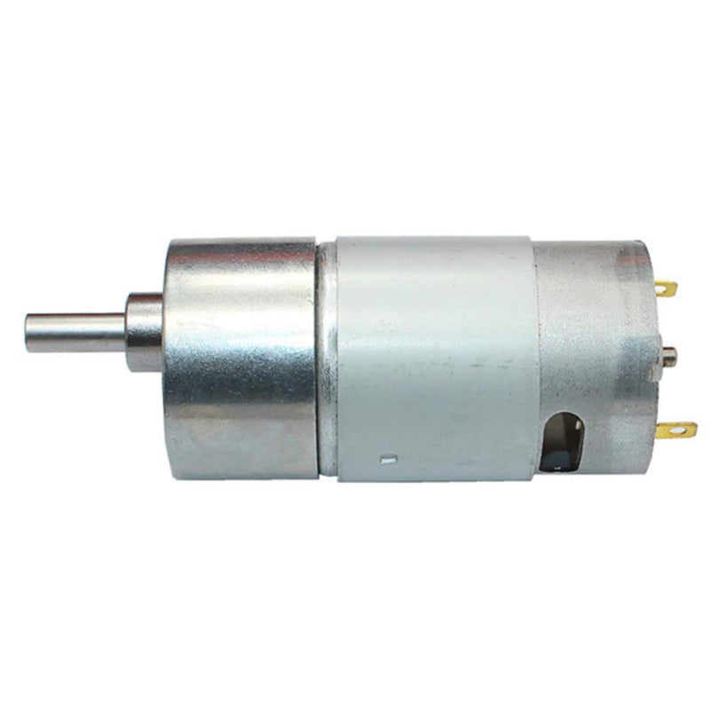 DollaTek DC 12V 480 RPM Geared Motor High Torque 37GB-550 Gear Reducer Motor
