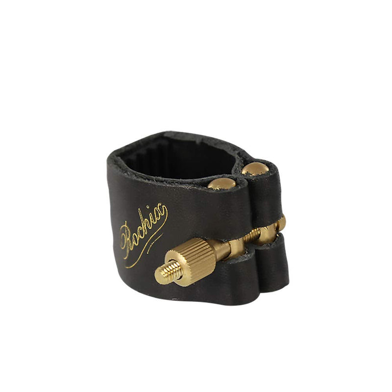 Rochix Genuine Leather Ligature and Plastic Cap for Bb Clarinet clarinet genuine leather ligature