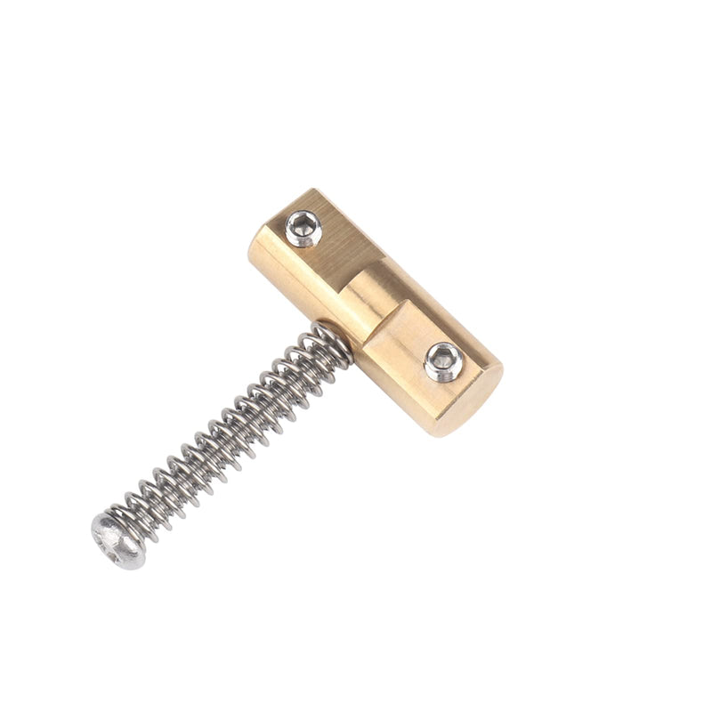 [AUSTRALIA] - 3Pcs WTB 10.8mm Brass Guitar Compensated Telecaster Saddles Set with Wrench for Fender Vintage-style Tele Bridge Electric Guitar Replacement Part 