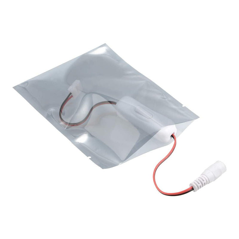uxcell Antistatic Shield Shielding Bag, Flat Open Top Anti Static Bag for Electronic Devices, 4x6 inch(110x150mm), 100 PCS