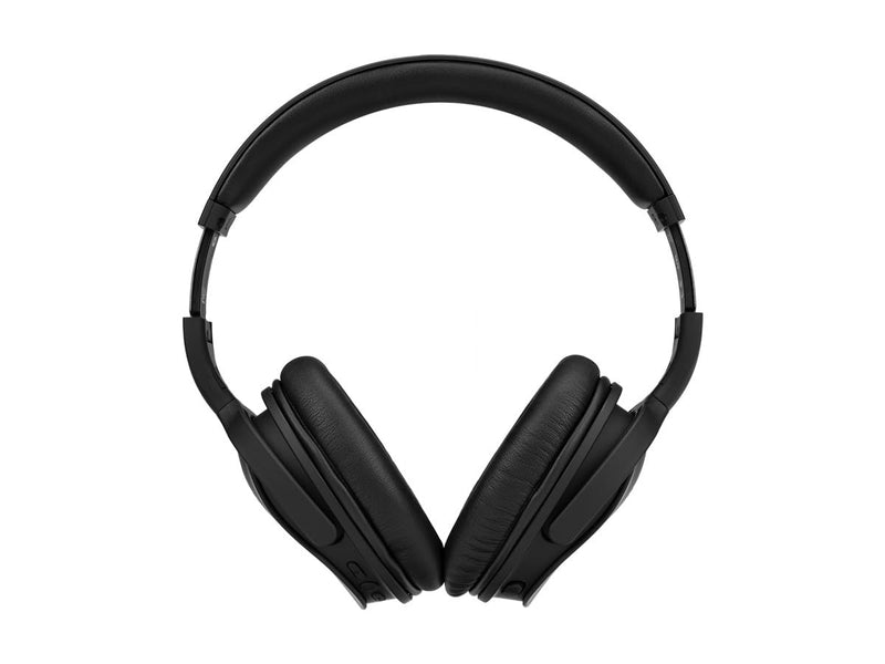 Monoprice Wireless Over Ear Headphones - Active Noise Cancelling (ANC) Bluetooth 5.0, Extended Playtime, Qualcomm aptX Audio, 40mm Drivers, Black