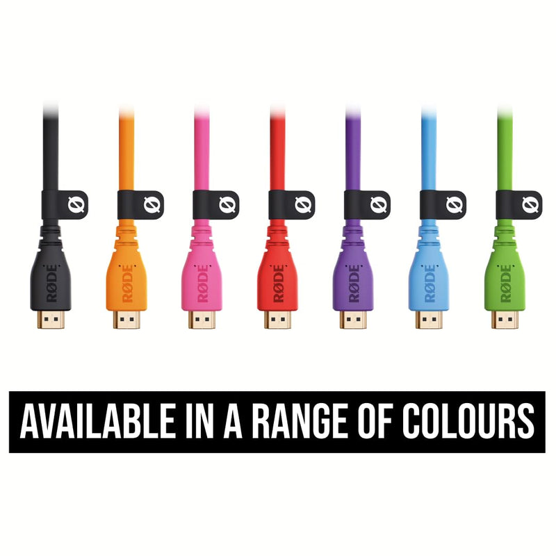 RØDE HDMI-3 Premium High Speed HDMI Cable with Ethernet (3m/10ft, Pink) HDMICABLE3M-P
