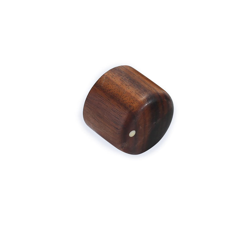 3Pcs Rose Wood Guitar Volume Tone Knobs with Brass Hole Bass Guitar Control Knobs for Strat Telecaster Jazz Les Paul Replacement Parts 3 Piece Rosewood-6.0