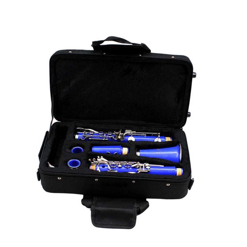 Box Black Cloth Clarinet Case Flute Accessories Suitcase Accessories Music Instrument Case Padded Clarinet Case Clarinet Storage Bag Oxford Cloth Upholstered Musical Instrument