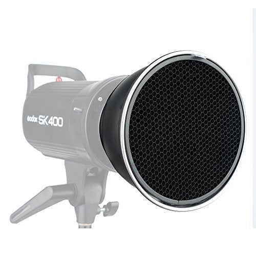 Godox Standard Reflector 7"/18cm Diffuser with 20/40/60 Honeycomb Grid