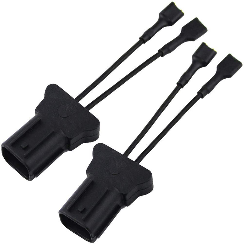 FARBIN Horn for Chevrolet Series,12V Car Horn Loud Dual-Tone Electric Snail Horn Kit with Relay Harness and 2Pcs Horn Adapter Harness