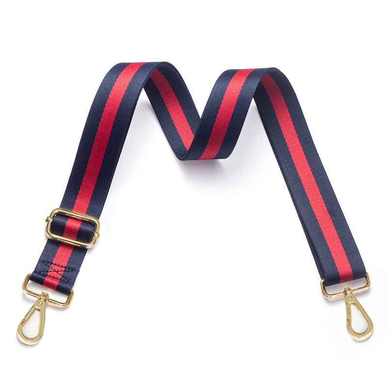 Kolti Purse Strap Replacement Crossbody Handbag Stripe Wide Adjustable Gold Buckle-15