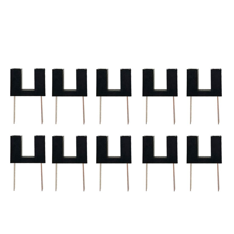 Hailege 20pcs ITR9608 ITR9608F ITR-9608 DIP-4 Opto Photo Interrupter Optical Sensor Optical Switch Optical Breaker Photoelectric Sensor DIP4