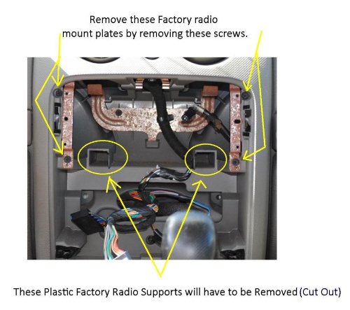 Double Din Dash Kit for Jeep Liberty | Compatible with Jeep Liberty, 2003-2007; standard wire harness and antenna adapter