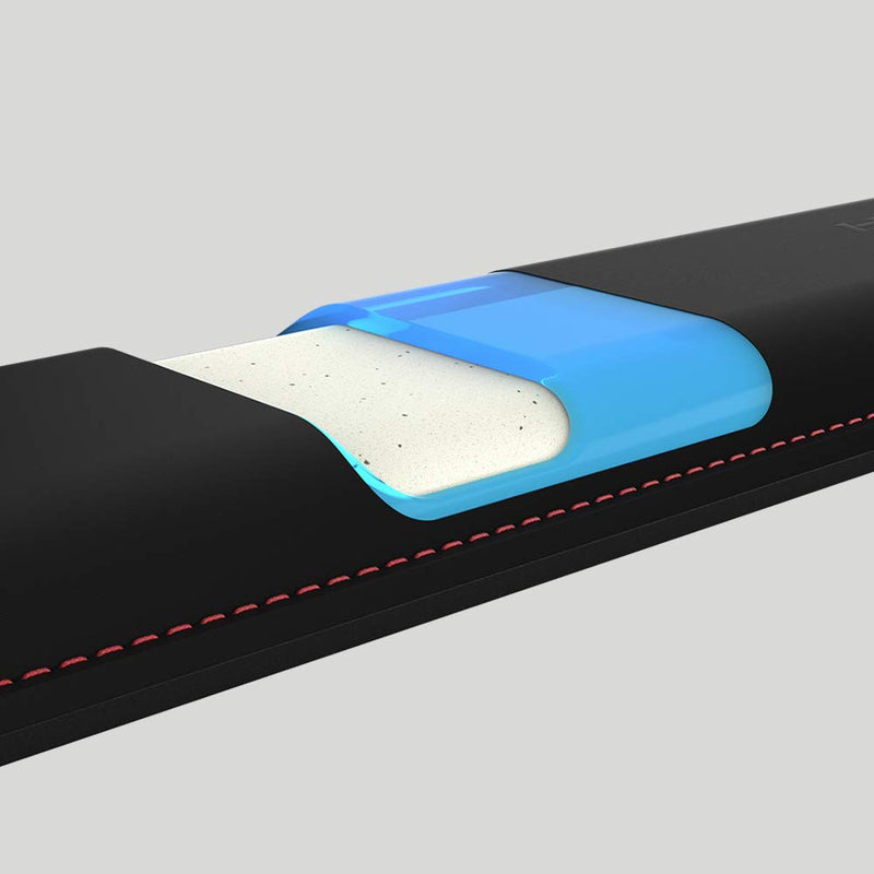 HyperX Wrist Rest - Cooling Gel - memory Foam - Anti-Slip - Ergonomic - Keyboard Accessory Full Size