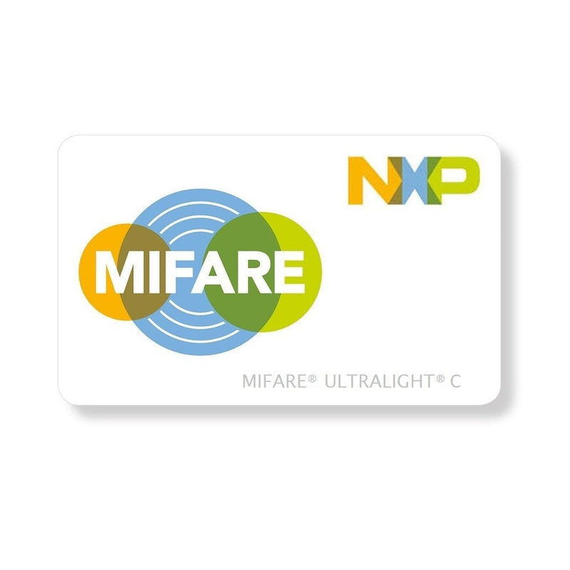 10 x Mifare® Ultralight C with 192 Bytes Plastic Cards Blank 10