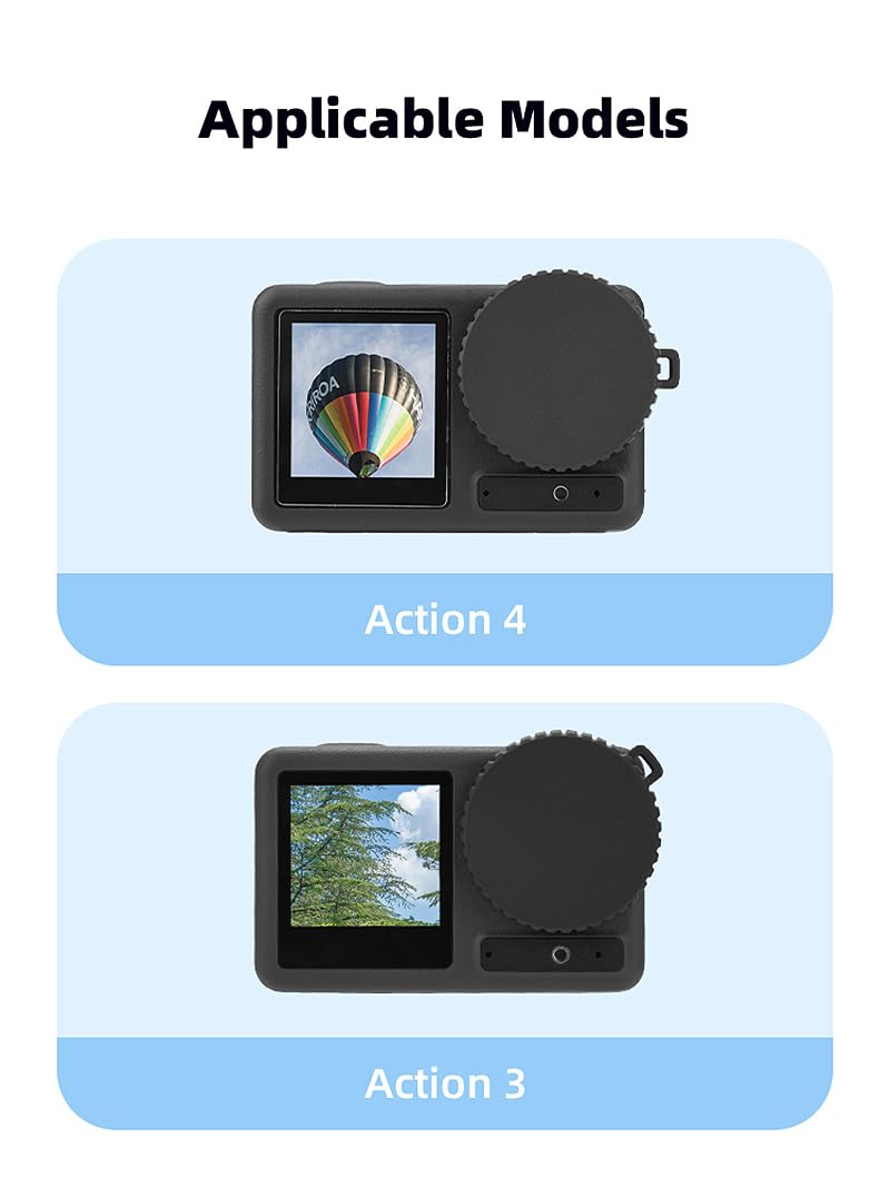 [AUSTRALIA] - BTG Lens Cap for DJI OSMO ACTION 5 Pro 4 3 Accessories Lens Cover 