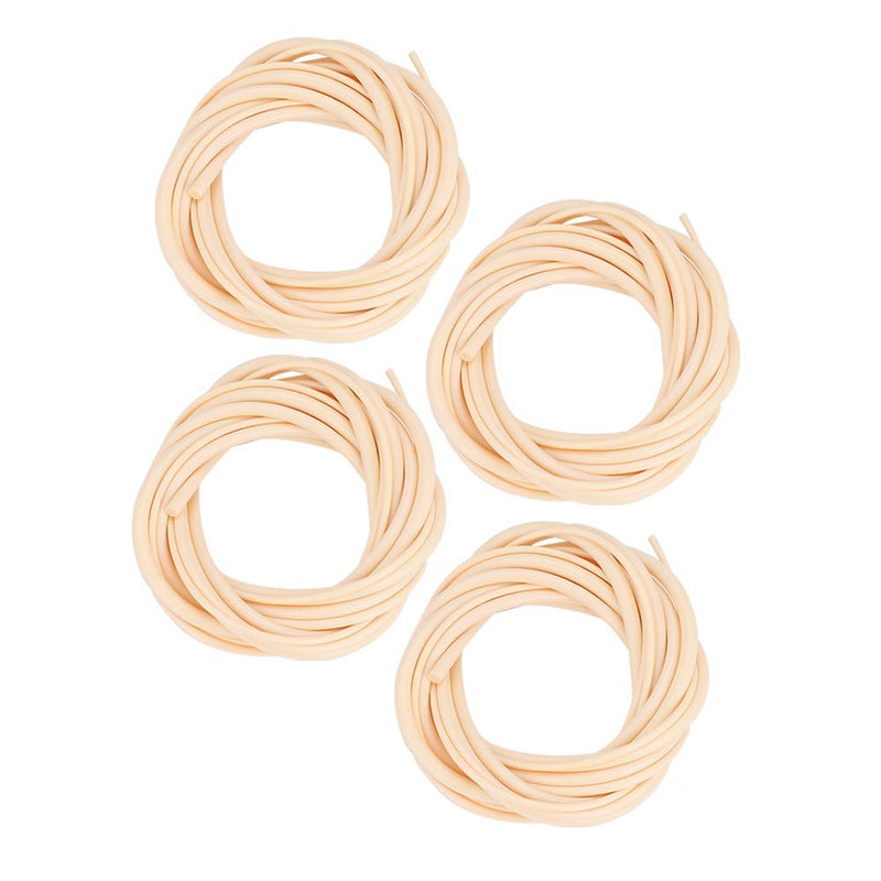 4 PCS Ukulele Bass Strings Set 5mm 4mm 3mm 2.5mm Smooth Fast Intonation Performance Strings