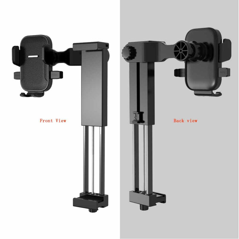 Adjustable Tesla Phone Mount Car Phone Holder for Model 3 and Model Y, No Glue Required,Center Console Display iPhone Holder, Touchscreen Phone Mount for Tesla Fits for All Phone(Black)