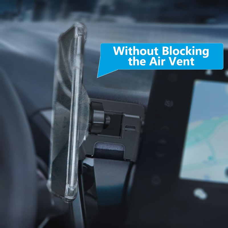 Car Phone Holder Mount for Toyota Camry 2021-2024 Car Accessories Car Mount 360°Rotation for Car Phone Holder Magnetic Hands Free Compatible with iPhone Samsung Smartphones