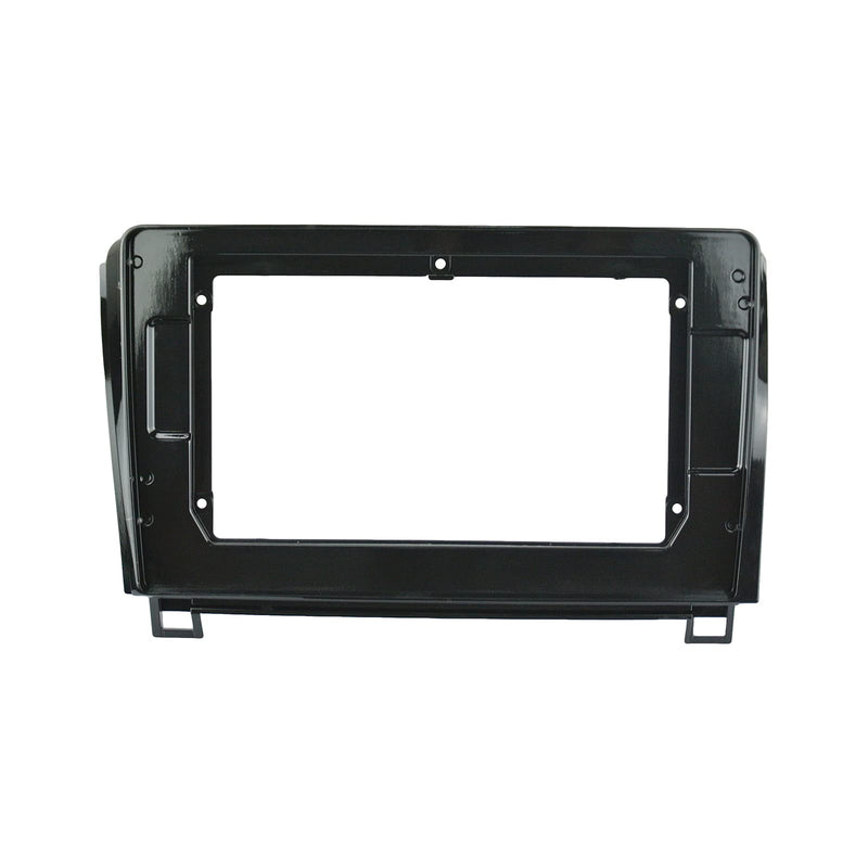 10.1'' Car Radio Stereo Dash Frame Fascia Bezel Panel w/Power Harness Cable Compatible for Toyota Tundra 2007-2013 Sequoia 2008-2018