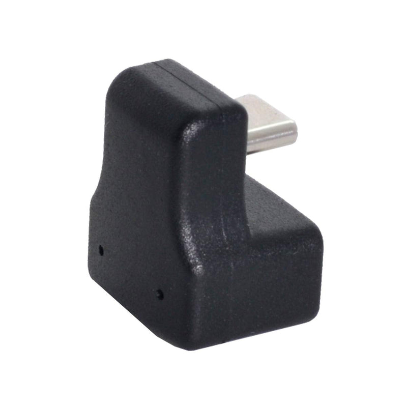 Xiwai 180 Degree Up & Down Angled Type-C USB-C OTG to USB 5.0 Female Extension Adapter for Cell Phone & Tablet OTG Adapter Angled