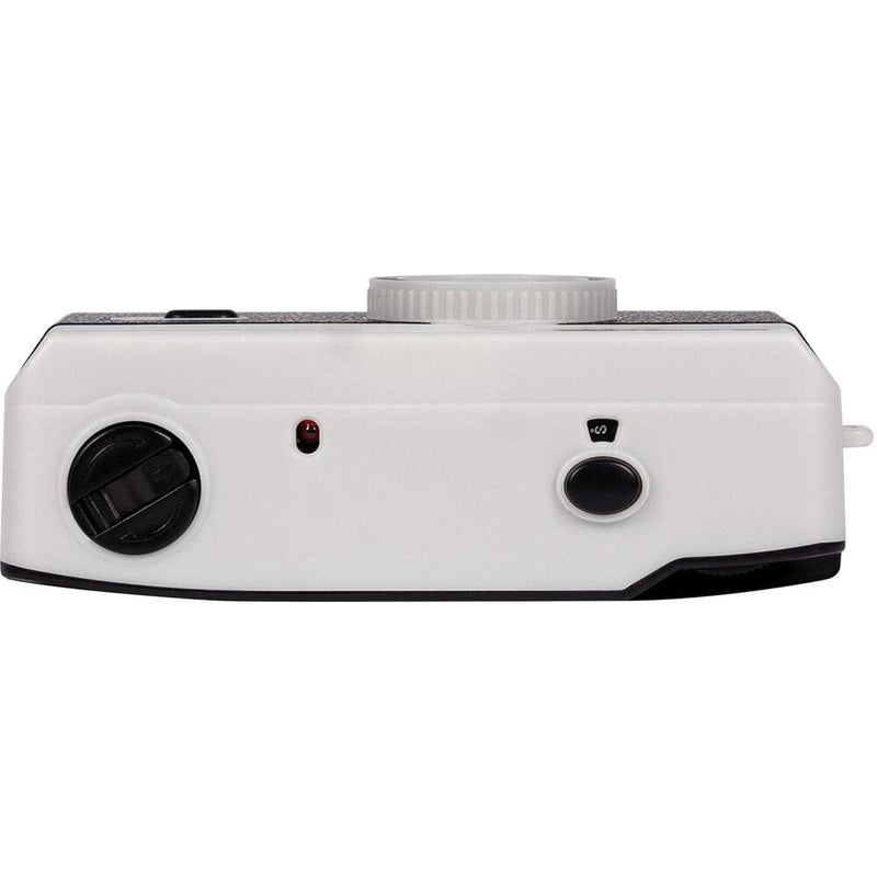 [AUSTRALIA] - Bundle of Ilford Sprite 35-II Reusable/Reloadable 35mm Analog Film Camera (Black and Silver) with Two Rolls of HP5 Film and Cloth 