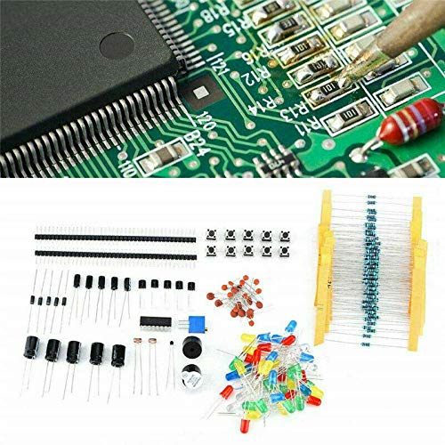 ZHITING Starter Kit for Electronic Components Breadboard LED Summer Resistance Transistor