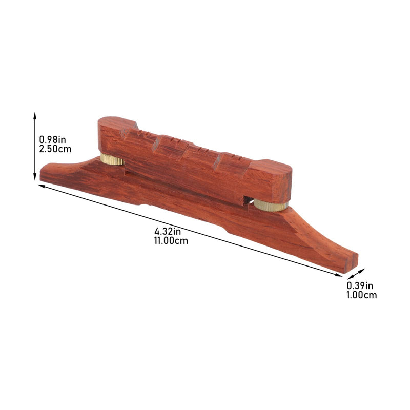 Musical Instruments Guitar Accesories Ebony Mandolin Bridge Adjustable Guitar Strings Bridges Compensated Guitar Replacement Parts Accessories Musical Instrument Guitar Accessories