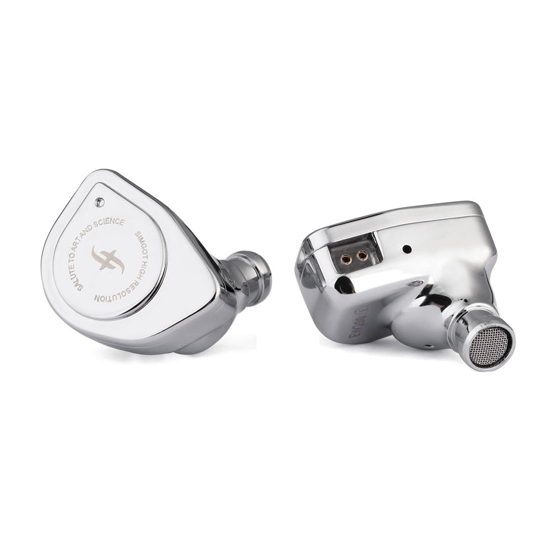 Linsoul SIMGOT EW200 in Ear Earphones + Tripowin Zonie Cable (2pin-0.78mm, 3.5mm, Grey)