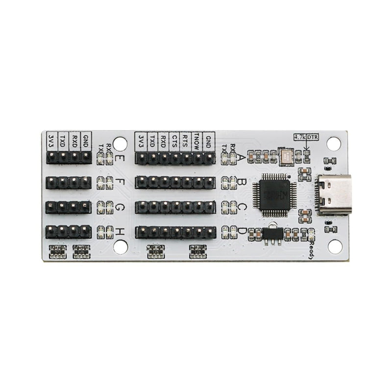 USB to TTL 8-Way Serial CH348 Independent Control Chip Serial Adapter Interface Converter Port USB to UART 8-Way TTL Serial Port COM Work independently Without Interfering