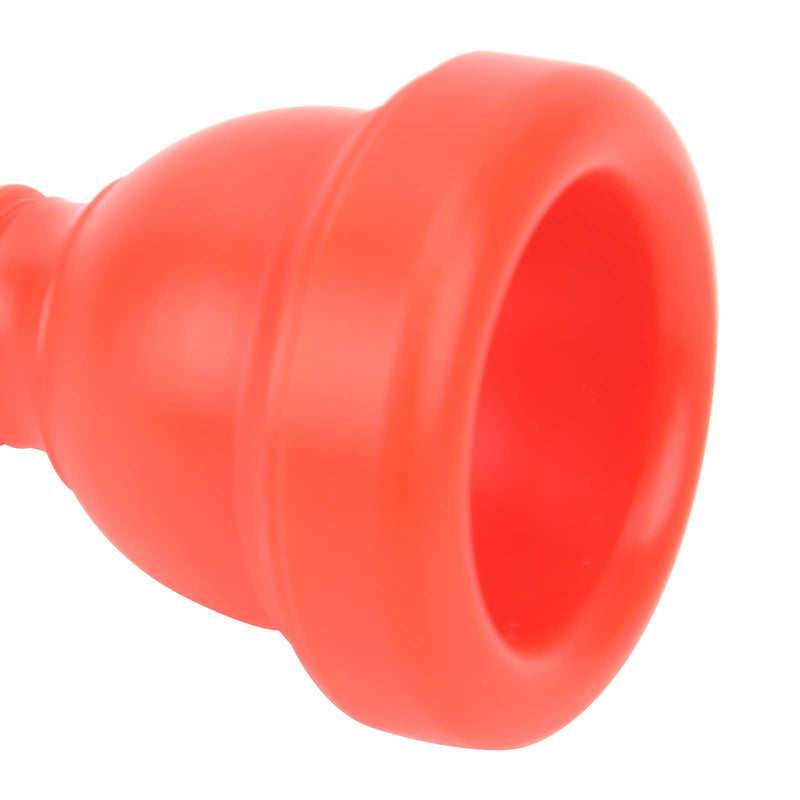 Trombone Mouthpiece ABS Trombone Mouth Trombone Player Beginners Instruments Accessories MT‑22(red)