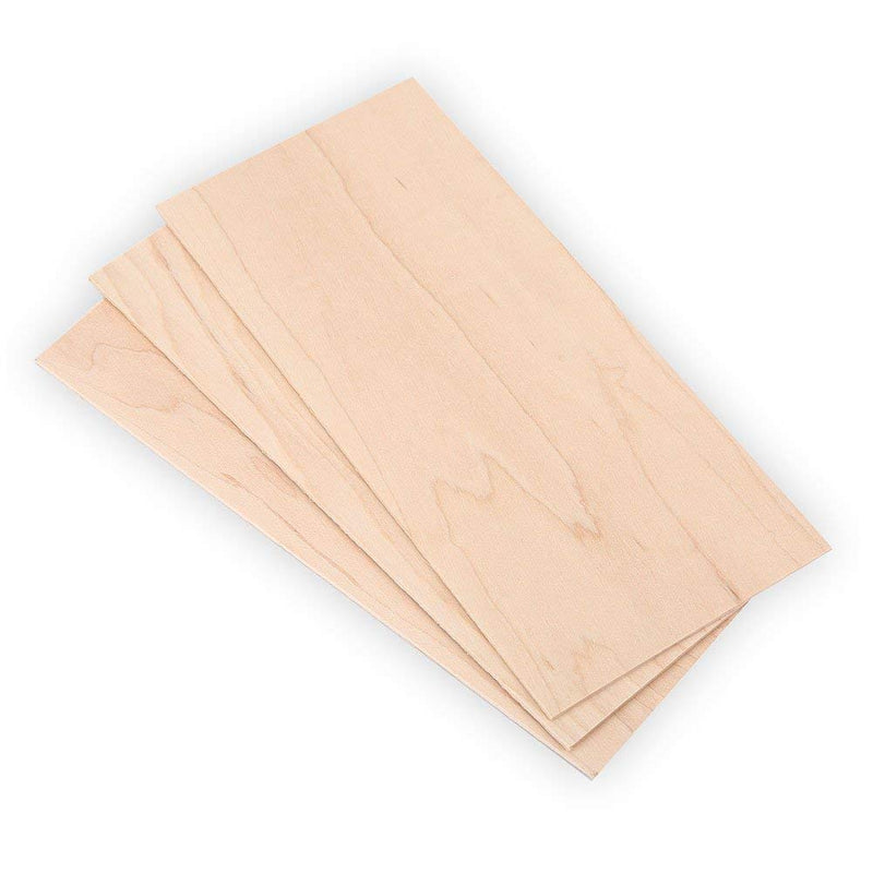 3Pcs Guitar Head Veneers, Maple Guitar Headplate for Guitar Luthiers Replacement Tool Maple Wood Veneer Maple Veneer