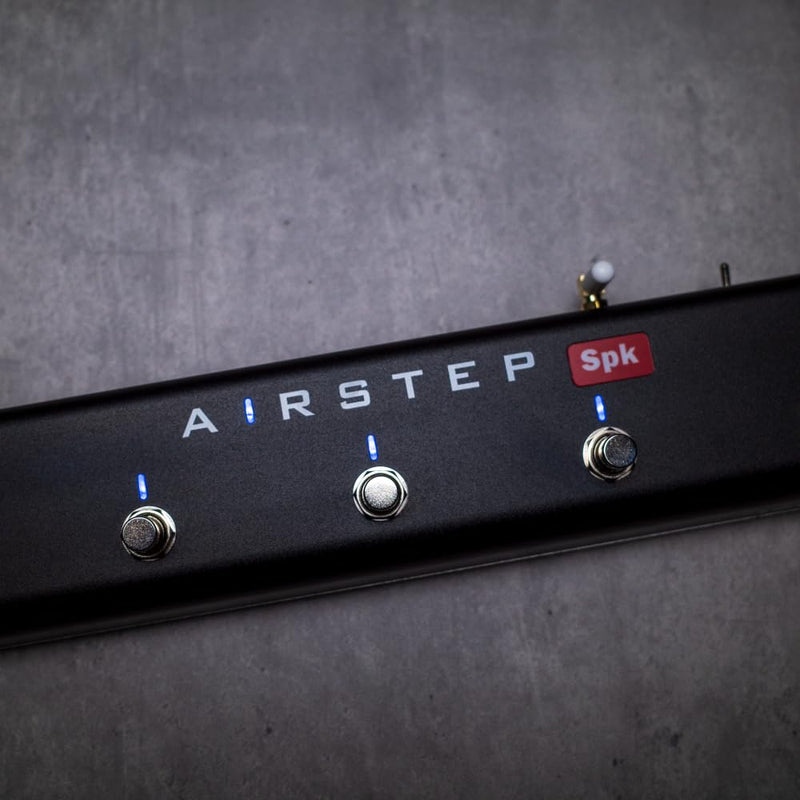 XSONIC Airstep Spk Edition Spark 2&40&Mini&Go&Live&EDGE&NEO Foot Controller with 5 Footswitches, 4 Control Modes, 300H Playtime, Hands-free control of Spark for Home and Gig