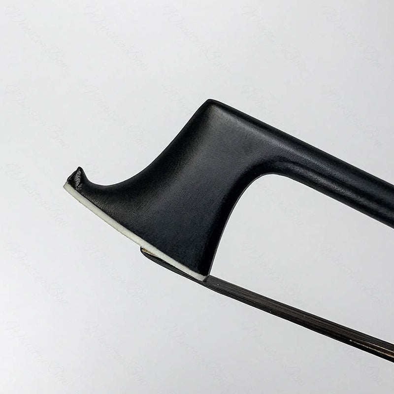 Carbon Fiber Violin Bow 4/4 Size Violin Bow Unbleached Black Horse Hair Art No.VBN108