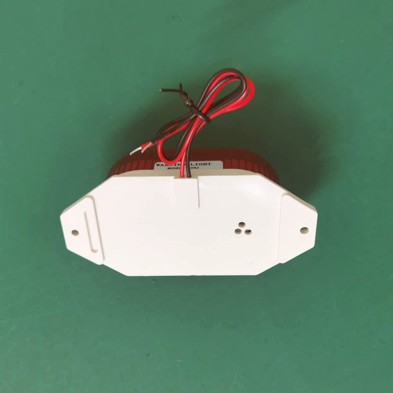 AC110V 120V Strobe Siren Industrial Warning Light and Sound Emergency Panic Alarm can Work with Smart Switch Plug (Not Include)
