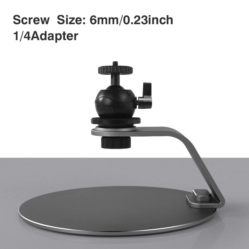 Projector Stand with Universal Swivel Ball Head Screw Table Mobile Projector Mount Aluminum Alloy Removable Adjustable Projectors Bracket Liboer … With Swivel Ball Head
