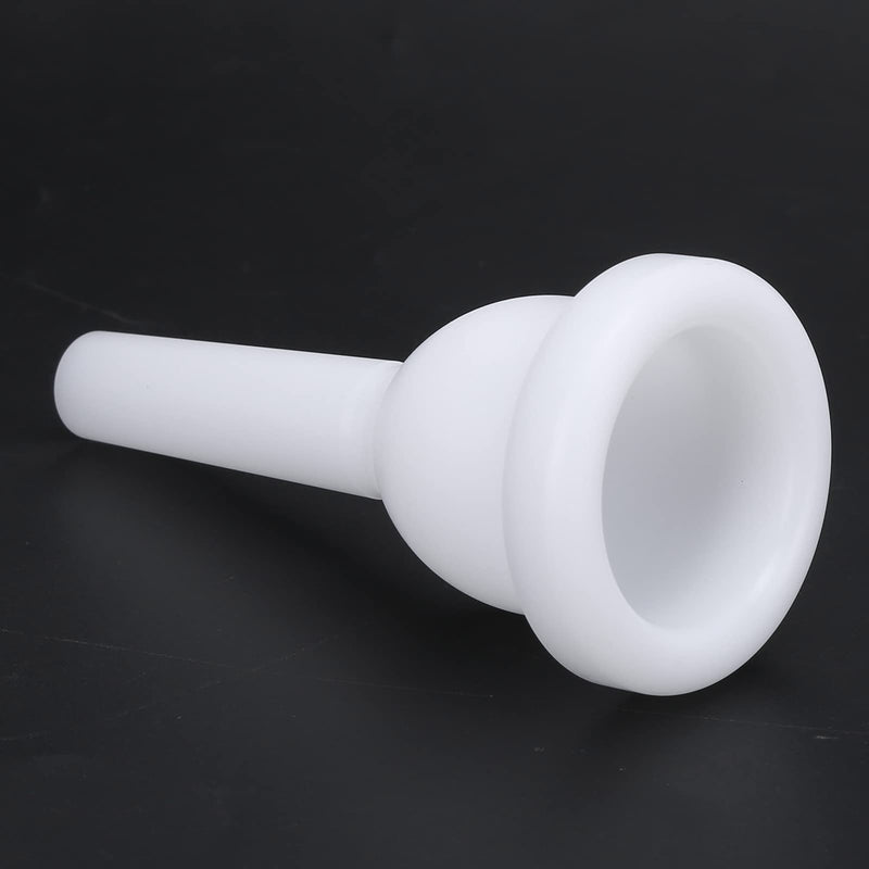 Tuba Mouthpiece Sturdy ABS Plastic Horn Mouthpiece, Wind Instrument Accessories Playing Parts, Mouthpiece Deep Cup Mouth Horn Standard Horn Mouthpiece
