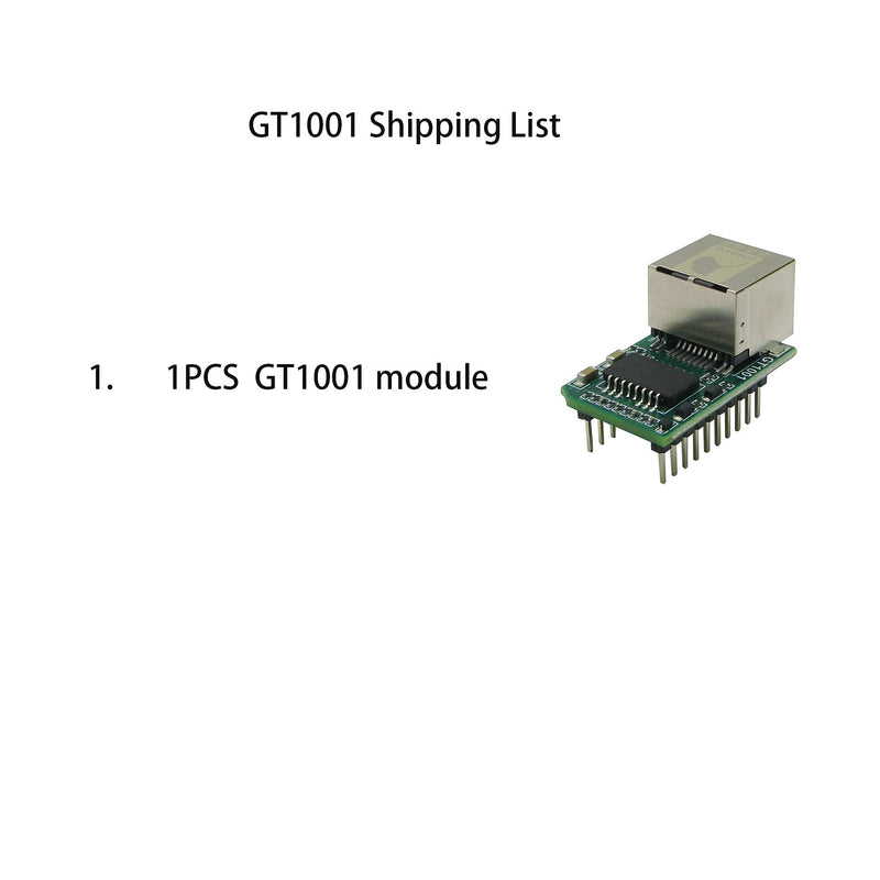 BUELEC IOT Serial Port to Ethernet,Server RJ45 to TTL, Modbus Gateway Industrial Super Network Port (GT1001 Ethernet to TTL Module(1PCS) GT1001 Ethernet to TTL module(1PCS)