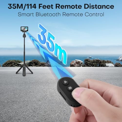 REYGEAK Bluetooth Remote Controller for DJI Osmo 360/Action 6/5 Pro/4