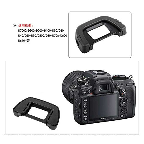 DK21 Eyecup Viewfinder for Nikon D7000 D600 D80 D90 D200 D300 2-Pack