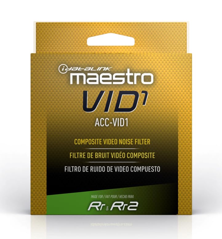 [AUSTRALIA] - iDatalink Maestro ACC-VID1 Camera Noise Filter and Signal Converter (ADS-MRR or ADS-MRR2 Module and Compatible Vehicle-Specific T-Harness - Sold Separately) 