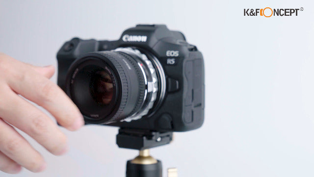K&F Concept Lens Mount Adapter for Nikon (G Lens to Canon EOS R Camera Body