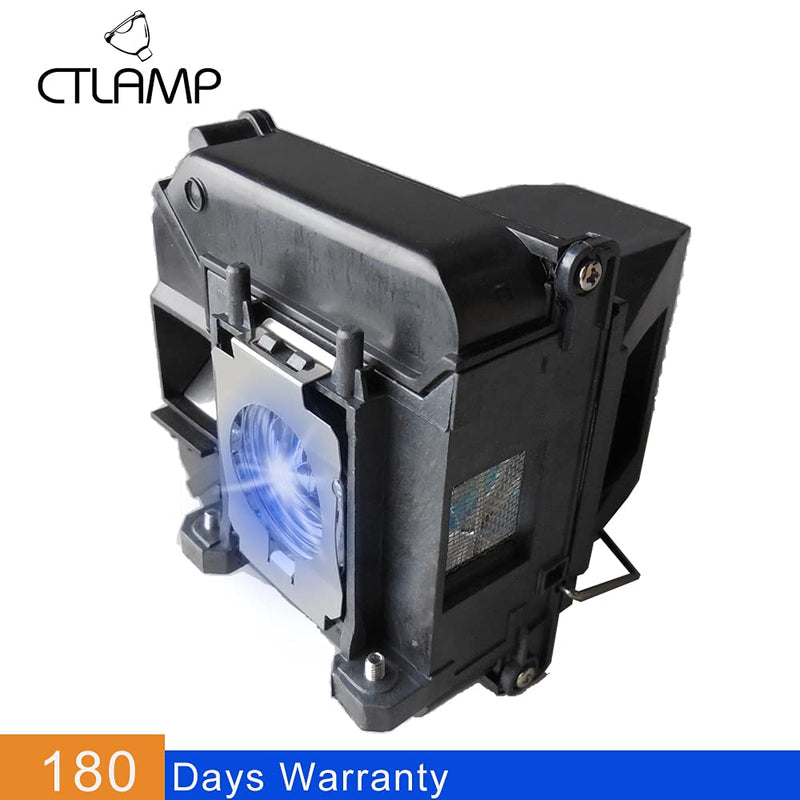 CTLAMP A+ Quality V13H010L68 ELP68 Replacement Projector Lamp Bulb with Housing Compatible with elplp68 Epson PowerLite Home Cinema 3020 3010 3020E TW5900 TW6100 H450A H421A ELP68A+