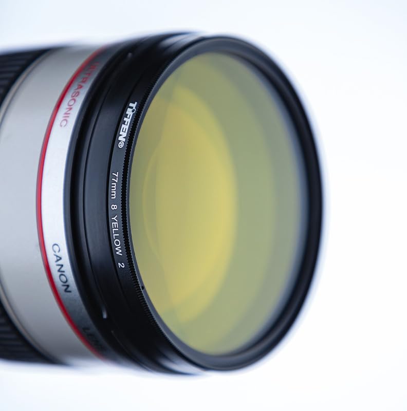 Tiffen 72mm 8 Yellow Filter #2 8 Filter
