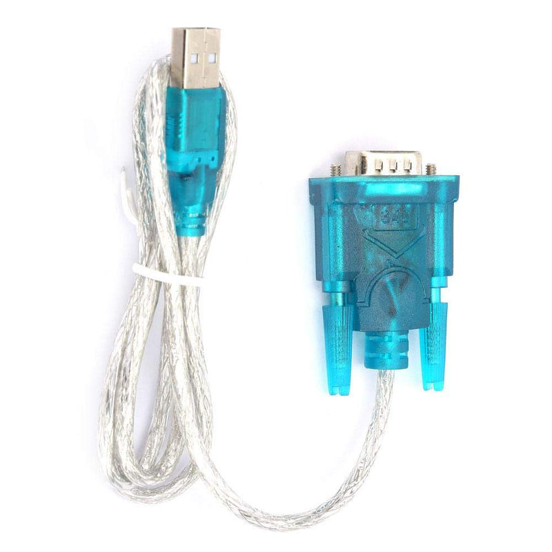 2 PCS HL-340 USB to RS232 COM Port Serial PDA 9 pin DB9 Cable Adapter