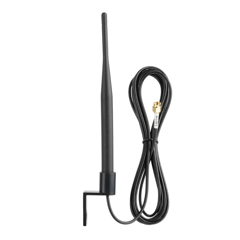 Eightwood Outdoor Dual Band WiFi Antenna, 2.4GHz 5GHz 5dbi RP-SMA Antenna | for WiFi Router, Mobile Hotspot, Range Extender, IP Security Camera, Backup Camera