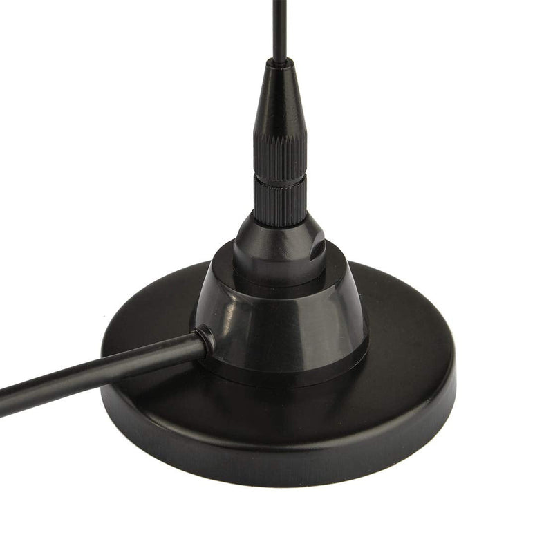 Bingfu HF VHF UHF Ham Amateur Mobile Radio Police Scanner Antenna Magnetic Base BNC Male Compatible with Uniden Bearcat Whistler Radio Shack Police Scanner BNC Male Antenna I