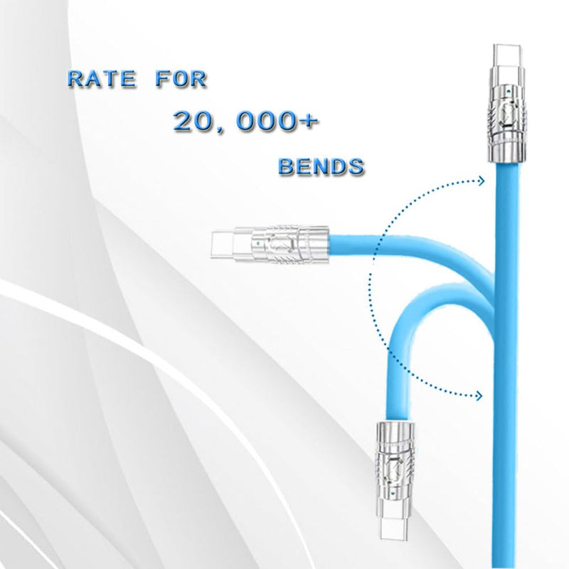 USB C Charger Cable 6FT, USB A to USB C Fast Charging Cord Compatible with Samsung Galaxy S23/S22/S21, Note10/9, Smartphone with USB C Port, USB Devices, Blue