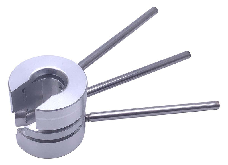 Stainless Steel Mouthpiece Puller Tool Mouthpiece Remover for Trumpet Trombone Euphonium Horn Brass Wind Instruments