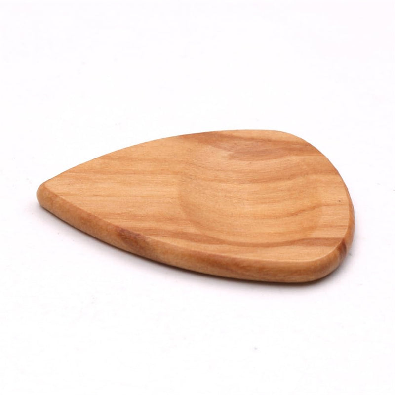 Set of 2 guitar picks made of real wood | For electric, acoustic and bass guitars in various strengths, 1 inch