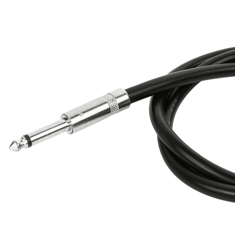 Pack of 1 3.3 Feet Speakon Female to 1/4" Male Cable - 1 Pack 1-Meter Pro Audio Patch SpeakON Jack Connector to 1/4-Inch (6.35mm) TS Speaker Interconnect Wire 1-Pack