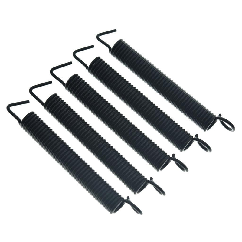 [AUSTRALIA] - KAISH Set of 5 Premium Noiseless Tremolo Springs Tremolo Bridge Tension Spring for FR/ST/Strat Tremolos Black Standard Tension 