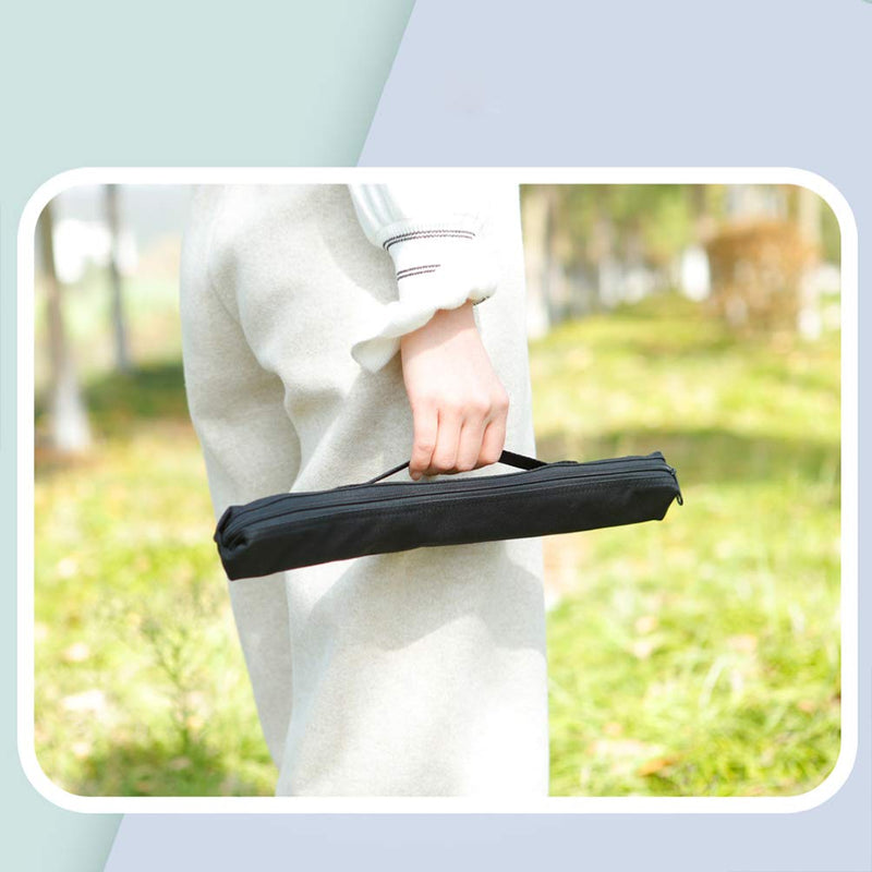 Flute Case Carrying Bag Waterproof Portable Mini Saxophone Bag Lightweight Handbag for Music Instrument Black